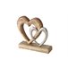 Figura decorativa BURGEL marca BOLTZE Gris/ Madera