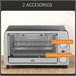 Horno Eléctrico Sobremesa Gris
