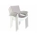 Beliani Conjunto de comedor PERETA Gris Claro