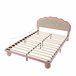 Cama infantil de terciopelo Rosa
