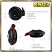 AU503 Auriculares Deportivos Inalambricos Negro
