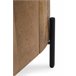 Aparador alto forma elíptica 2 puertas madera de mango Madera