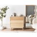 Beliani Cómoda WALES Madera Clara