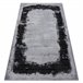 Alfombra CORE A004 Marco, sombreado 140x190 Negro