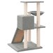 Árbol Para Gatos Gris Claro
