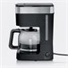 Cafetera de filtro con jarra de cristal 10 tazas Severin KA 9263 - 900 W Gris