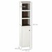 Mueble Auxiliar Baño Melamina de Madera kleankin Blanco