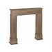 Beliani Repisa de la chimenea NARNIA Marron