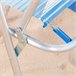 Aktive Silla de playa plegable Azul