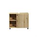 Mueble PureBlissBD 80 Negro/ Madera