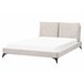Beliani Cama con somier Pana MELLE 175x240 Beige