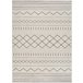 Alfombra de estilo étnico AKKA - ATTICGO 160x230 Blanco