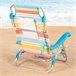 Aktive Silla plegable de playa 7 posiciones, con cojín Multicolor
