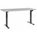 Beliani Escritorio ajustable DESTIN III 160x72 Gris Claro