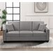 Sofa Cama Keyla con Arcon Gris