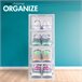 Pack 12 cajas zapatos plástico apilables y antivuelco Max Home Blanco