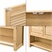 Mueble de pared para baño Tyresö bambú Natural