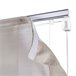 Estores plegables Estor Paqueto Liso Sin Varillas para Ventanas Blanco Veta