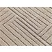 Alfombra geométrica con relieve PAULA - ATTICGO 140x200 Beige
