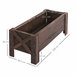 Huerto Urbano Rectangular Madera de Abeto Outsunny Marron