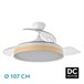Ventilador De Techo Metal Serie Iglu Blanco