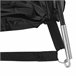 Carpa con Mosquiteras Poliéster, Textilene, Fibra Outsunny 300x300 Negro