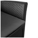 Acomoda Textil - Conjunto de Jardín con 2 Sillones + Mesa Negro