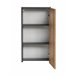 ARMARIOS LATERALES MONAKO 40 Gris/ Madera