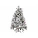 Beliani Árbol de Navidad MASALA Blanco