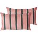 Beliani Cojín decorativo CRODYLINE 35x60 Rosa