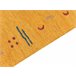 Beliani Alfombra de pelo corto ATALAN 80x150 Amarillo