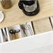 Aparador de Cocina Melamina de Madera HOMCOM, hogar - cocina Blanco