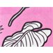 Beliani Cojín decorativo MALVA Rosa