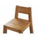 Beliani Silla de jardín LIVORNO Marron