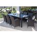 Beliani Conjunto de comedor ITALY Blanco