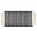 Beliani Alfombra de pelo corto ATLANTI 80x150 Blanco/ Beige