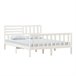 Estructura de cama 150x200 Blanco