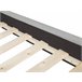 Beliani Cama con somier Terciopelo AVALLON 233x192 Gris Claro