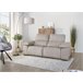Sofá 3 plazas relax eléctrico BALTIA beige Beige