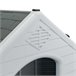 Caseta de Resina para Perros Thinia Home Negro/ Gris