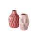 Jarrón decorativo LENJA surtido material ceramica Rosa