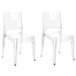 Beliani Silla para eventos WESTBRIDGE Transparente