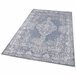 Alfombra De 100 X 150Cm 150x100 Azul Claro