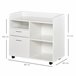 Armario para Impresora Melamina Vinsetto 80 Blanco