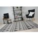 Alfombra SENSE MICRO 81243 Triángulos 160x230 Antracita