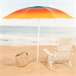 Aktive Sombrilla de playa 8 varillas inclinable 200x200 Multicolor