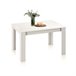 Mesa de comedor extensible Danna 140 190x90 Blanco Brillo