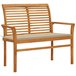 Banco De Jardín 112x55 Beige