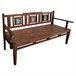 Banco de madera Marron