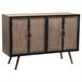 Aparador de metal Marron